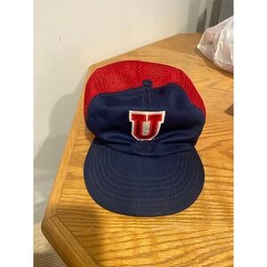 Vintage Stevens Caps Hat Memphis University School or the University of Utah S/M